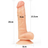 Ultra Soft Dude Gode réaliste Soft Dude 15 x 4cm